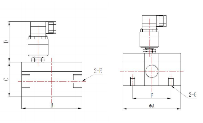 Gear Flowmeter Design Drawing